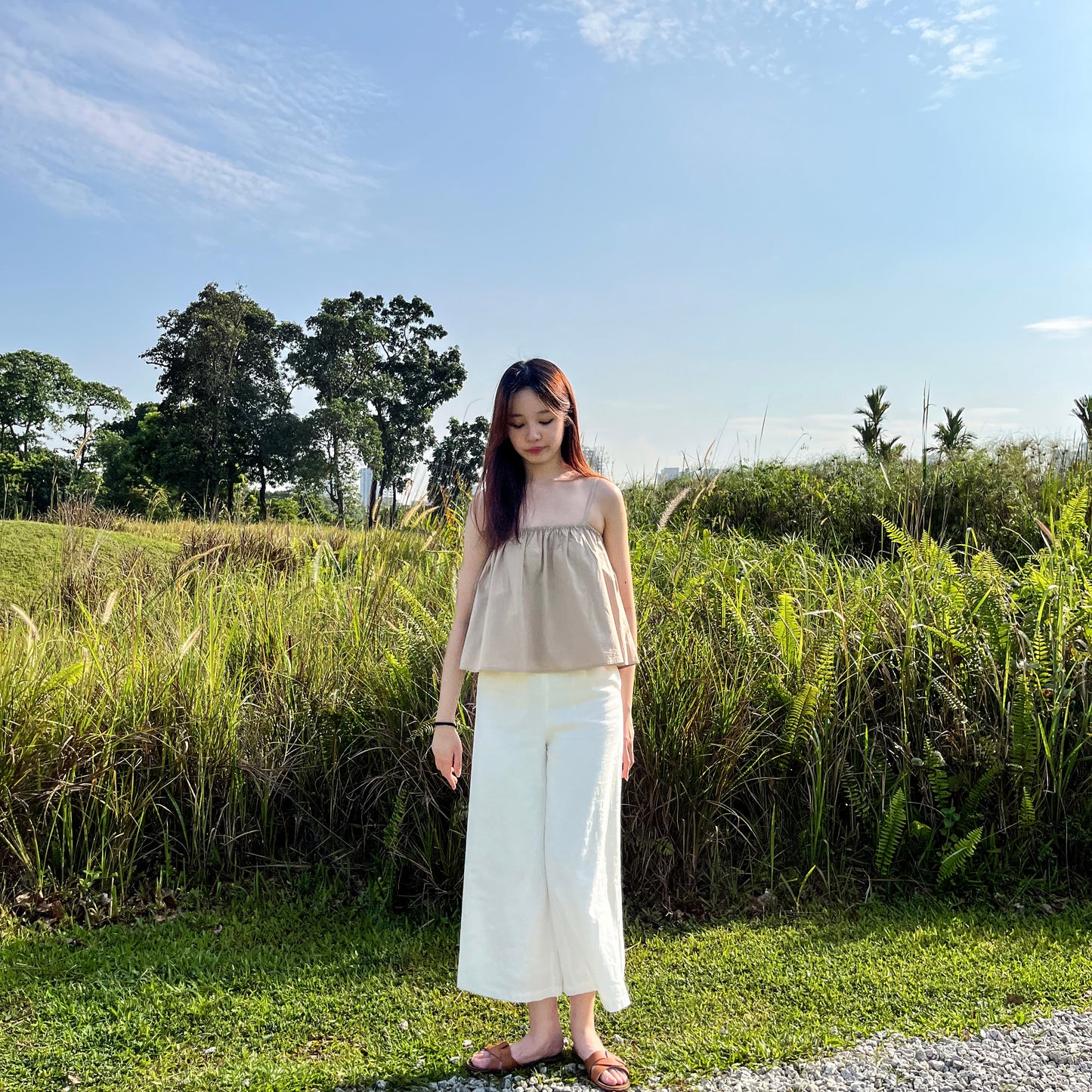 Beverly Wide Leg Linen Pants