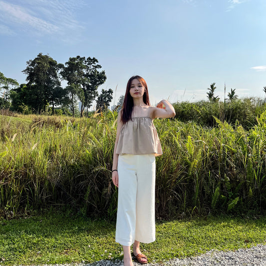 Beverly Wide Leg Linen Pants